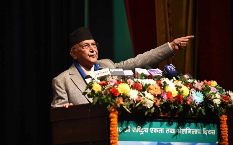 प्रधानमन्त्री ओलीको उद्घोष:२०/३० वर्षमै बिहे गरेर सन्तान जन्माउनुपर्ने