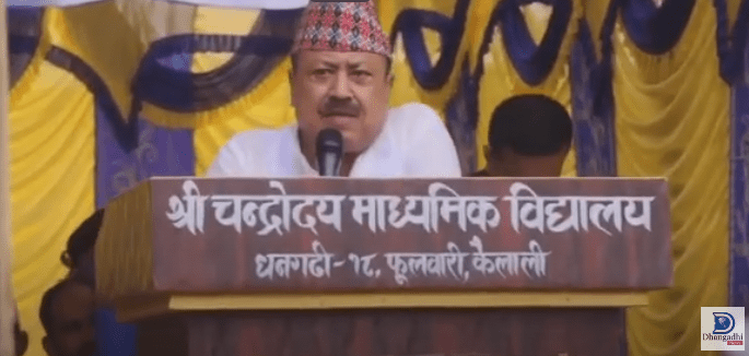धनगढी ग्रासरुट क्रिकेट विकास कार्यक्रमको एक झलक