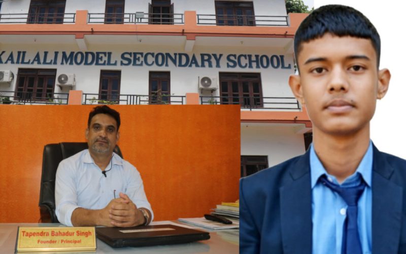 कक्षा १२ विज्ञानमा: कैलाली मोडेल का विद्यार्थी पाण्डेयको सुदूरपश्चिममा सर्वाधिक जिपिए