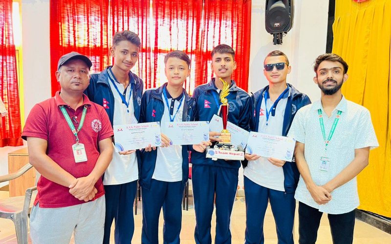 अन्तर्राष्ट्रिय प्रतियोगितामा कैलालीका तीन स्कुलद्धारा प्रथम , द्धितिय र चौथो स्थान प्राप्त
