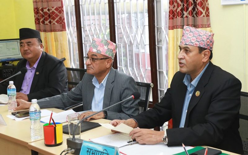 राज्य व्यवस्था समितिमा गृहमन्त्रीमाथि प्रश्नैप्रश्न