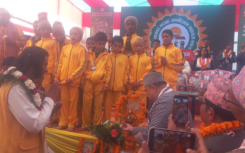 धनगढीमा आजदेखि मानवसेवा आश्रमको महायज्ञद सुरु