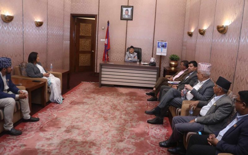 रास्वपाले सदन अवरोध जारी राखेपछि प्रमुख दलसँग छलफलमा सभामुख