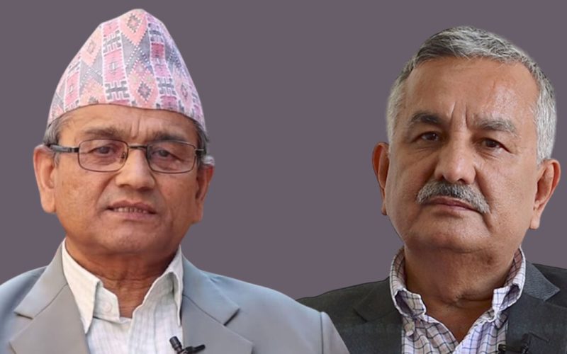 सुरेन्द्र पाण्डे र युवराज ज्ञवालीको फरक मतलाई एमालेले दिएन मान्यता