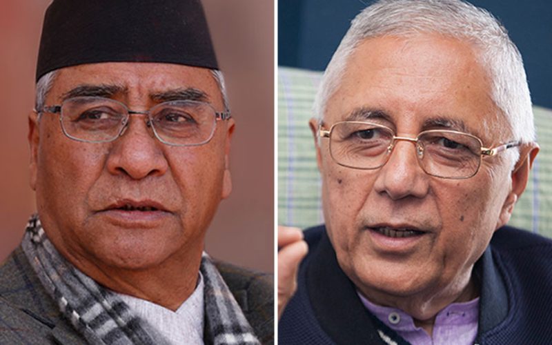 २ घण्टादेखि शेरबहादुर देउवा र शेखर कोइरासहितको छलफल जारी