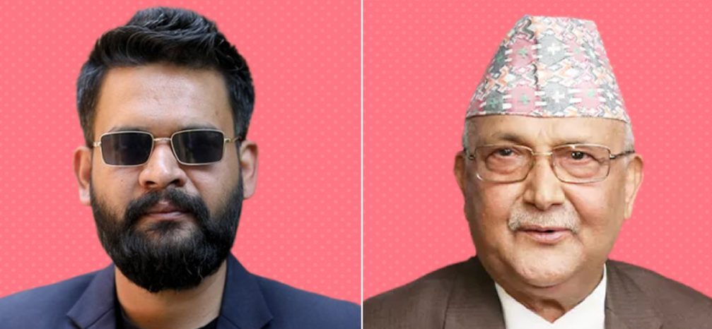 झापा-५ मा ओलीभन्दा बालेन दोब्बर बढी मतले अगाडि